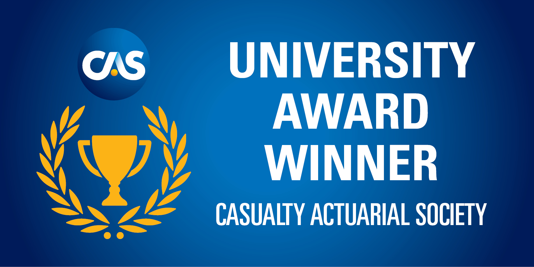 CAS University Award Winner